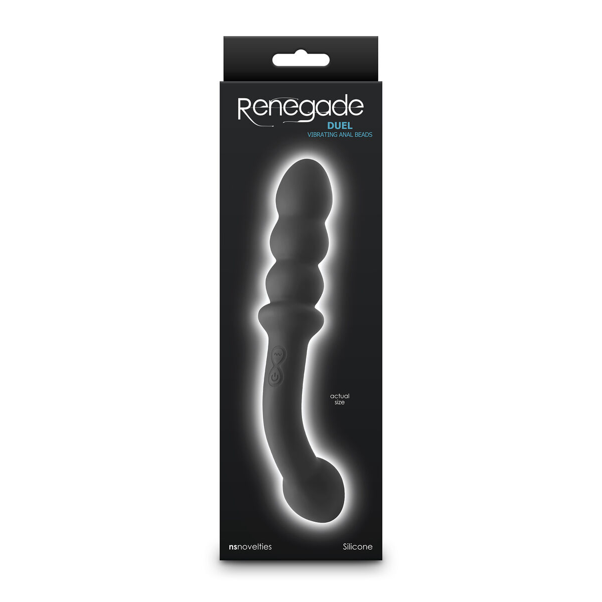 Dildo NS Novelties RENEGADE DUEL Melns